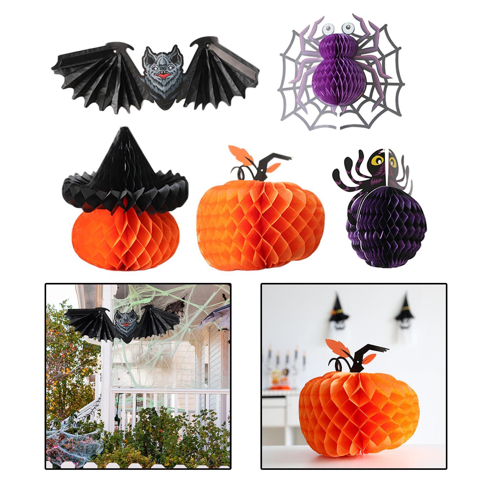 Hanging Paper Fan Photos Props Party Supplies for Event Halloween Party Wall