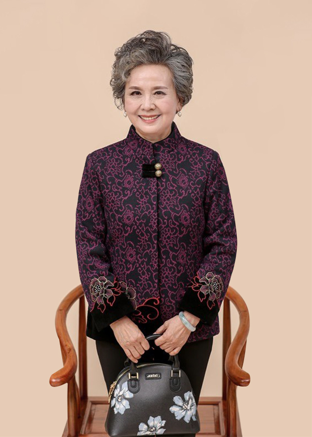 Áo Khoác Dạ Người Già, Người Lớn Tuổi NGD07T