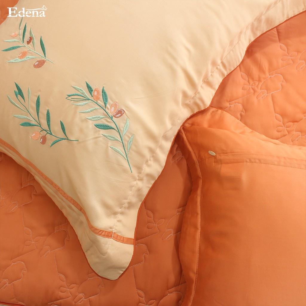 Bộ Ga Chần Gòn Tencel Edena 774 Gồm 5 Món