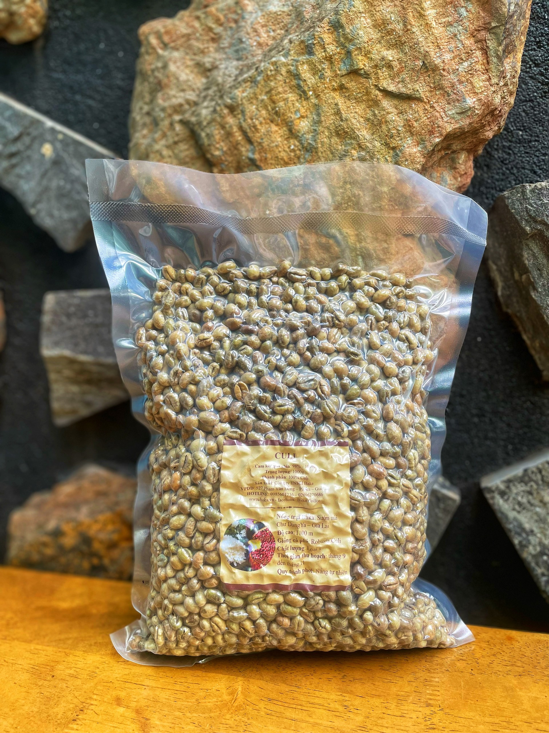 Cà Phê Nhân Culi (Bì 1kg)