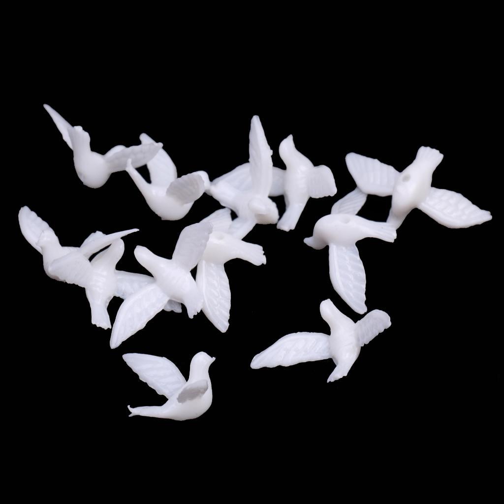 7-10pack 12pcs Baby Shower Christening Table Confetti Pigeon Wedding Table Decor