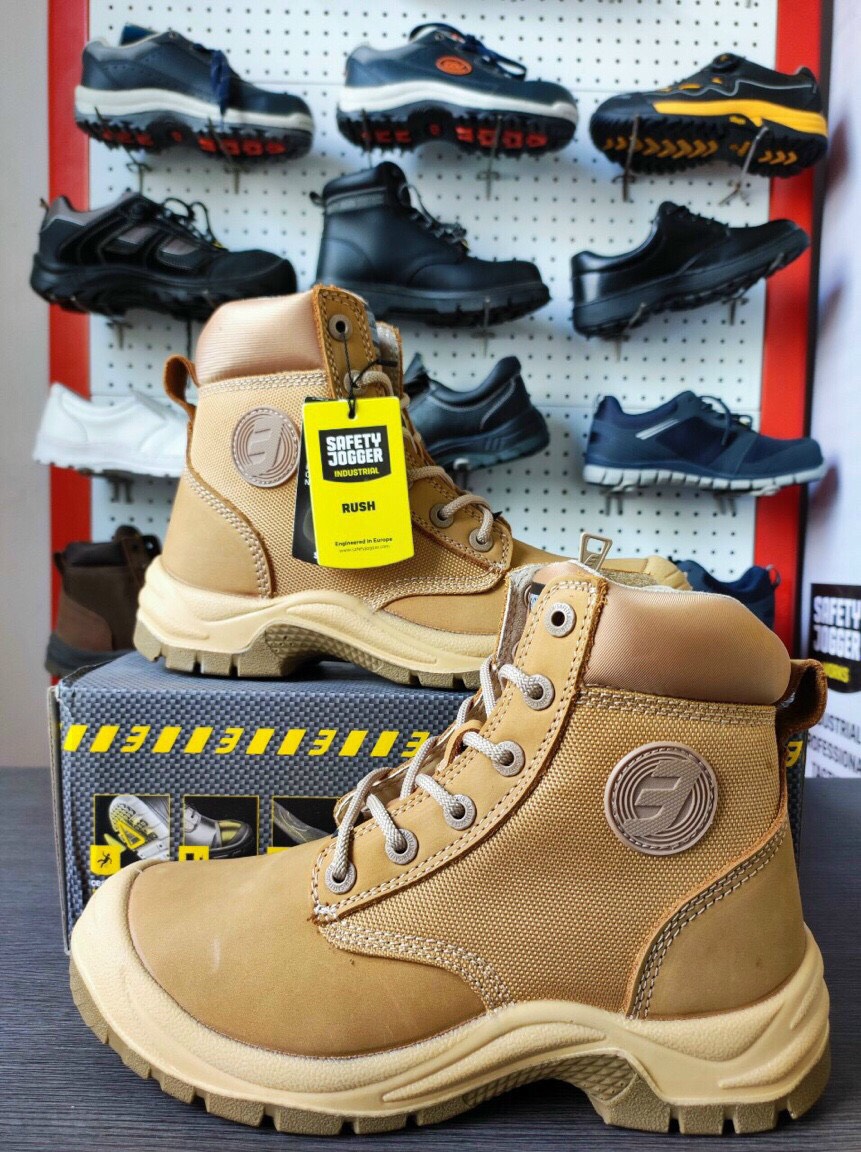 Giày Bảo Hộ Lao Động Jogger Rush Camel S3