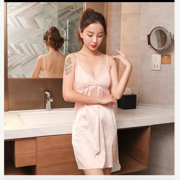 Váy ngủ sexy cao cấp - đầm ngủ gợi cảm B1034