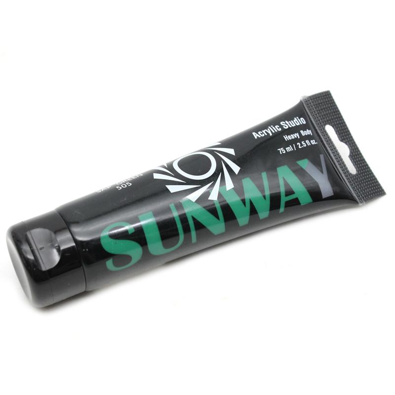 Tuýp Màu Vẽ Acrylic 75 ml - Sunway No.505 - Sap Green