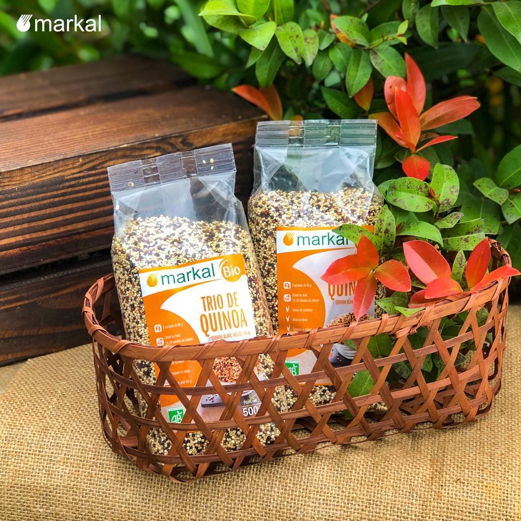 Diêm mạch (quinoa) hữu cơ 3 màu Markal 500g