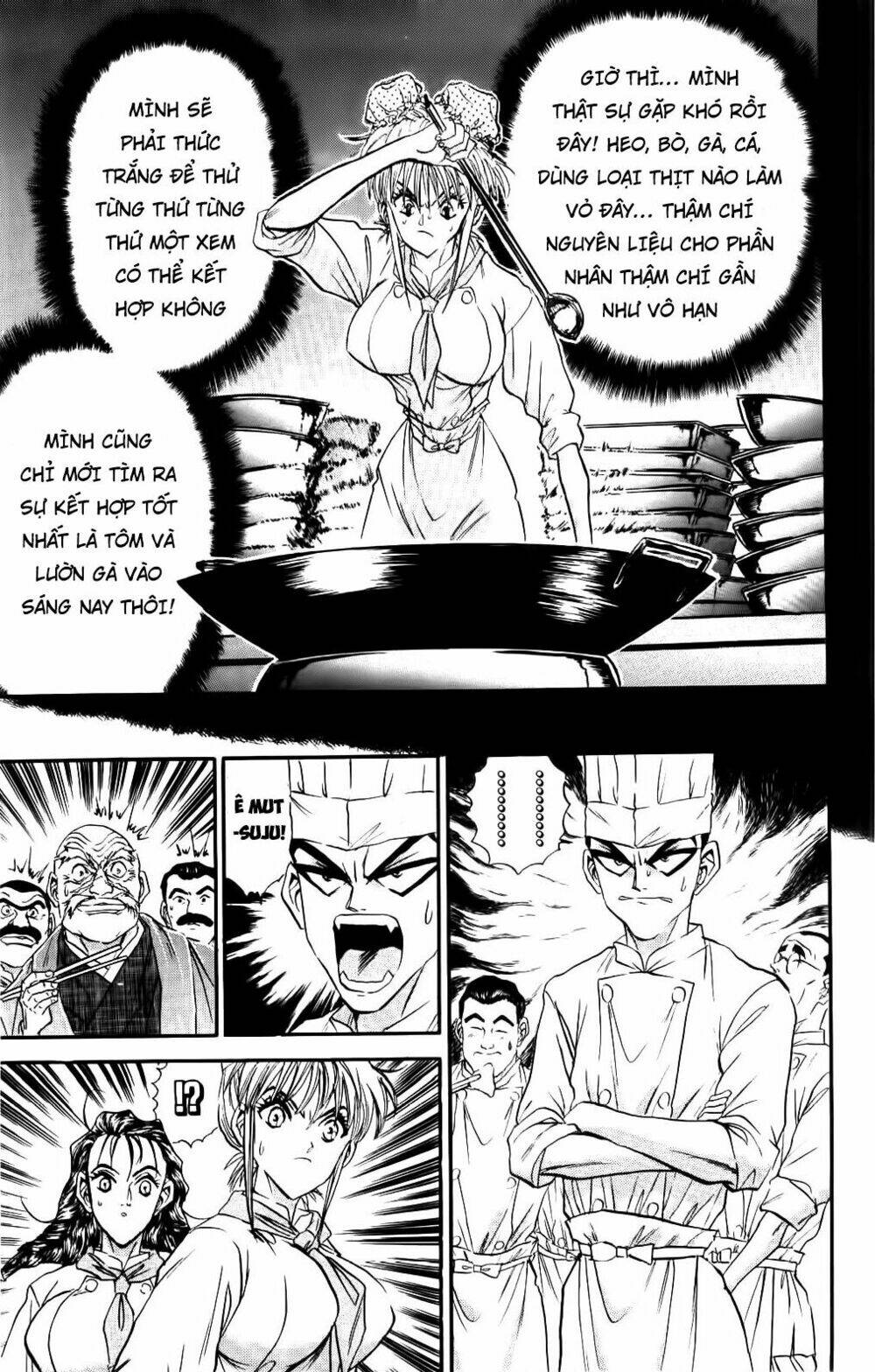 iron wok jan - đầu bếp siêu đẳng chapter 60 19