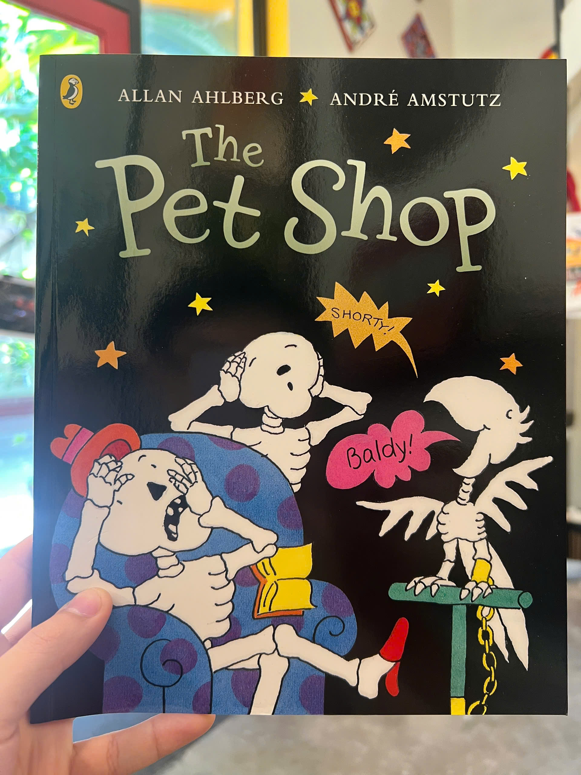 Sách - Pet Shop (Funnybones Series) | Childrens Picture Book / Ngoại văn Thiếu nhi Nhập khẩu UK