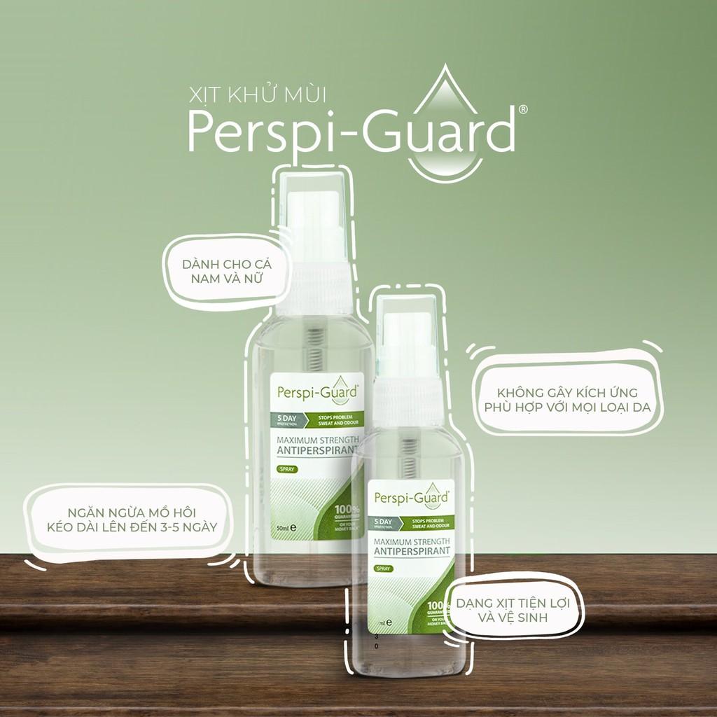 Xịt ngăn mồ hôi cơ thể hiệu quả tối đa Perspi-Guard Maximum Strength Antiperspirant Spray 50ml