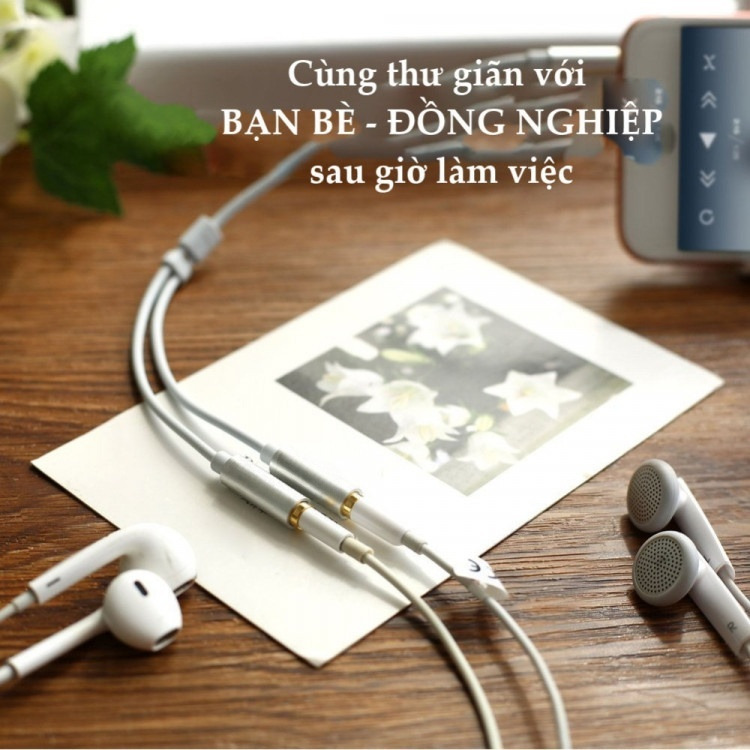 Cáp chia 2 cổng Audio 3.5mm 1 đầu đực ra 2 đầu cái 20cm AV123 10532 Cáp chia Jack 3,5mm dương ra 2 đầu âm 3,5mm Cáp âm thanh 3.5Mm Màu dài Av141-30618 – Hàng Nhập Khẩu
