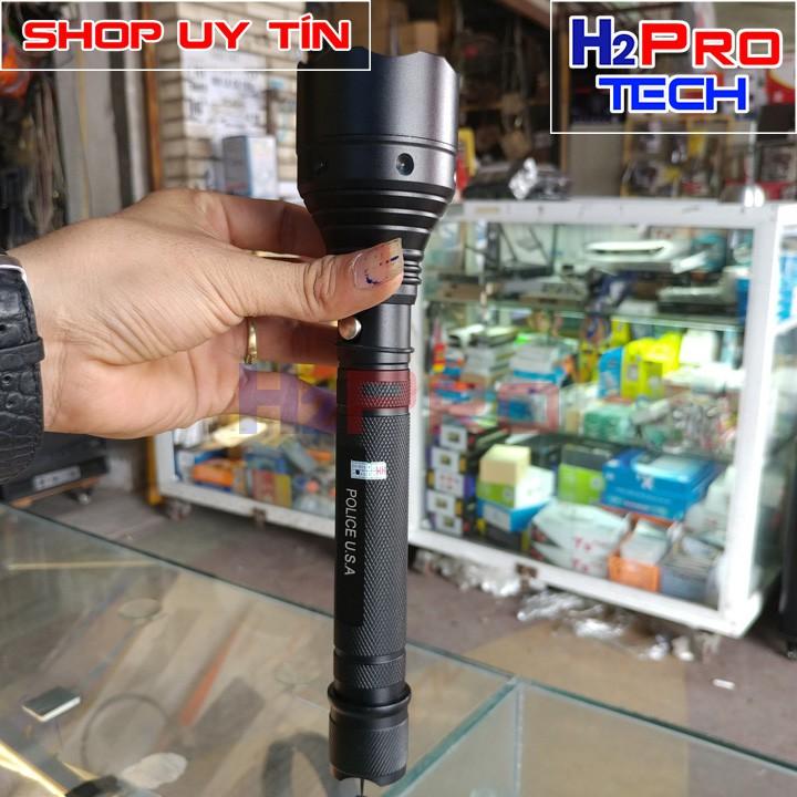 Đèn pin siêu sáng CREE HD-904, pin 18650, chiếu xa 150 met