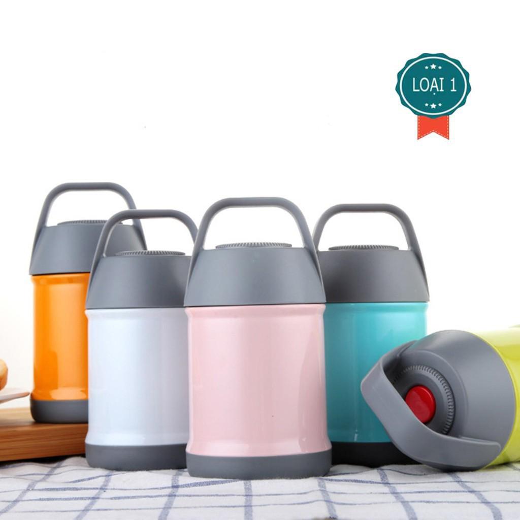 Bình Ủ Cháo, Sữa, Bột - Bình Giữ Nhiệt Thức Ăn Cho Bé Ruột Inox Công Nghệ Nhật Bản