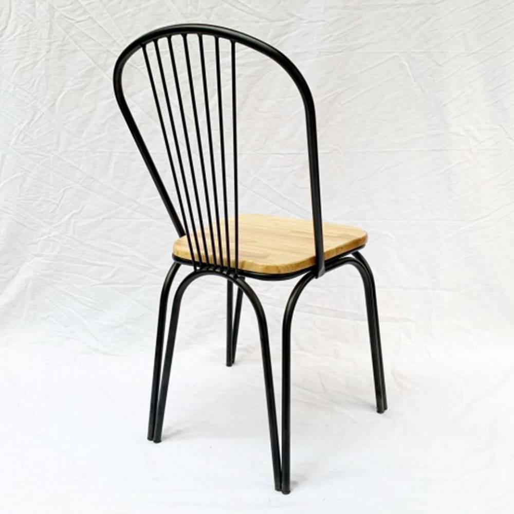 Ghế café Marcello mặt gỗ IBIE nhiều tùy chọn