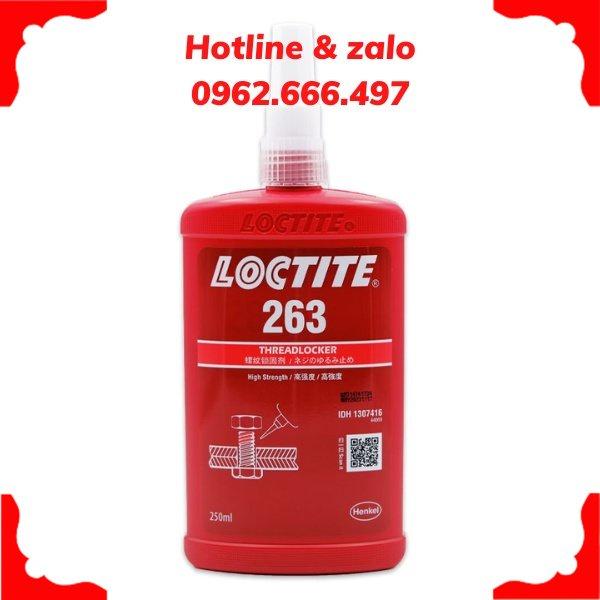 Keo khoá ren loctite 263 250ml