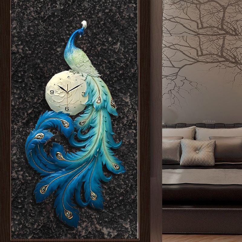 Đồng Hồ Trang Trí Chim Phượng Hoàng DH88