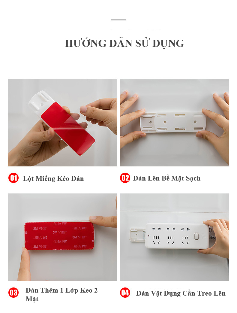 Miếng Dán Ổ Cắm Tháo Rời Tiện Dụng