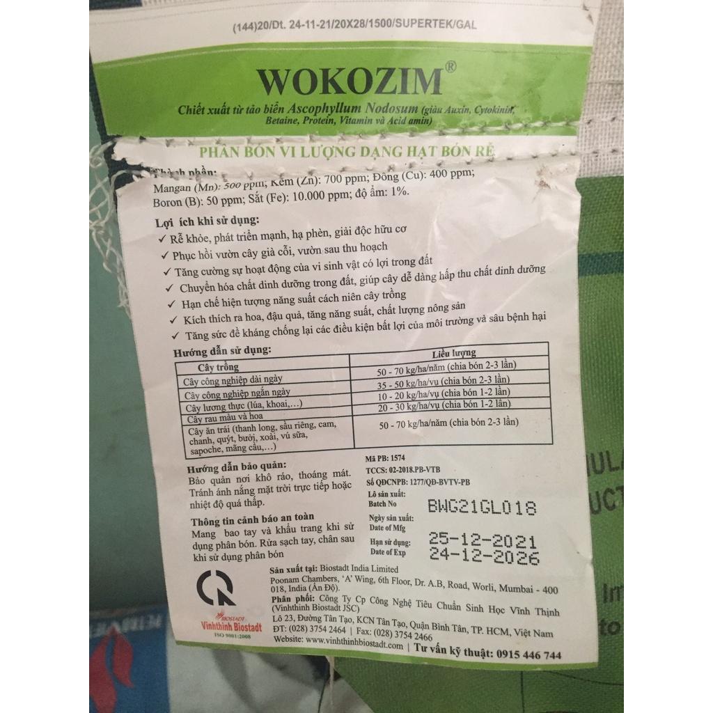 Phân bón vi lượng WOKOZIM 5kg