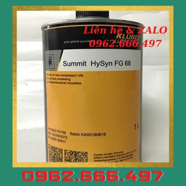 Dầu Kluber Summit HySyn FG 32/46/68/100