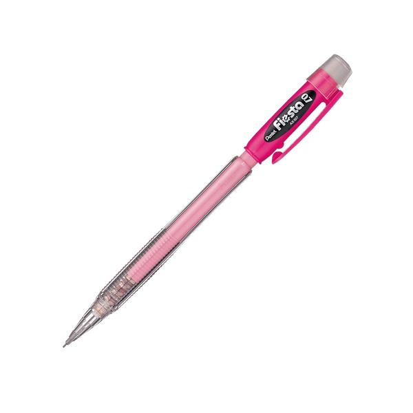 Bút Chì Bấm Fiesta Có Tẩy 0.7 mm - Pentel AX107-B - Thân Màu Đỏ