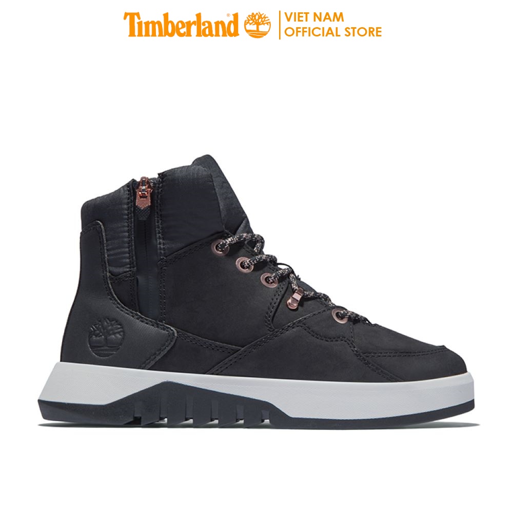 Giày Boots Nữ Timberland Supaway Boot w Zip Black Nubuck TB0A2K1R01