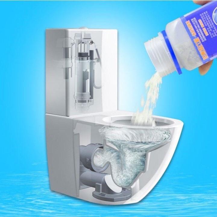 Bột Thông Cống, Bồn Cầu, Lavabo, Xử Lý Tắc Nghẽn Đường Ống, Cặn Bã