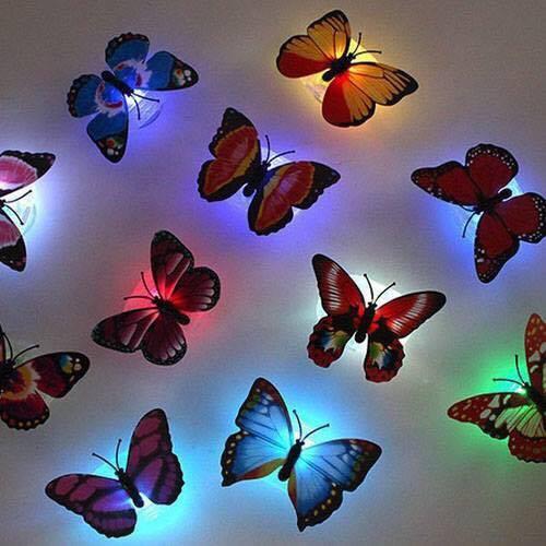 BƯỚM PHÁT SÁNG TRANG TRÍ TRƯỜNG