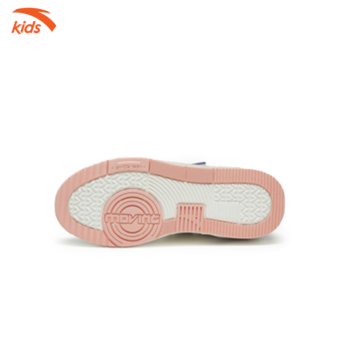 Giày đế bằng bé gái Anta Kids kiểu dáng năng động, quai dán tiện lợi 322248033