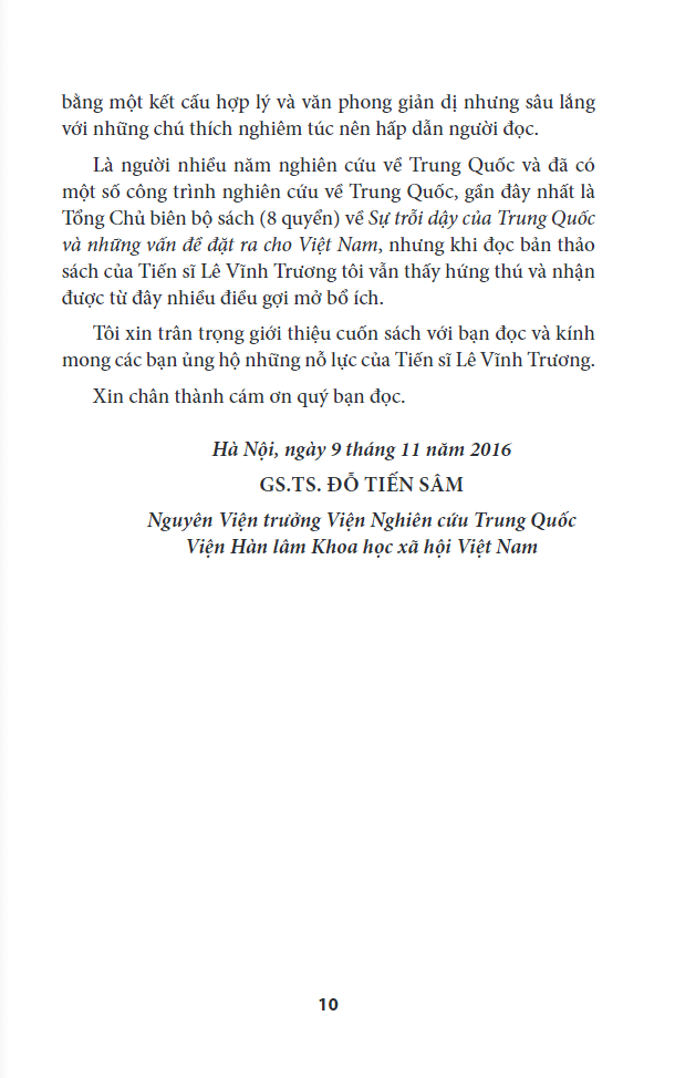 Bàn Về Trung Quốc Trỗi Dậy (Tái Bản 2019)