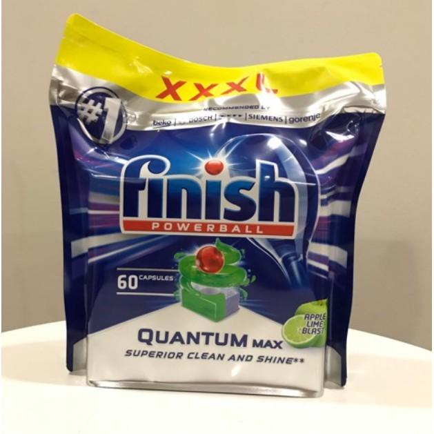 Viên rửa bát chén Finish Quantum 60 viên