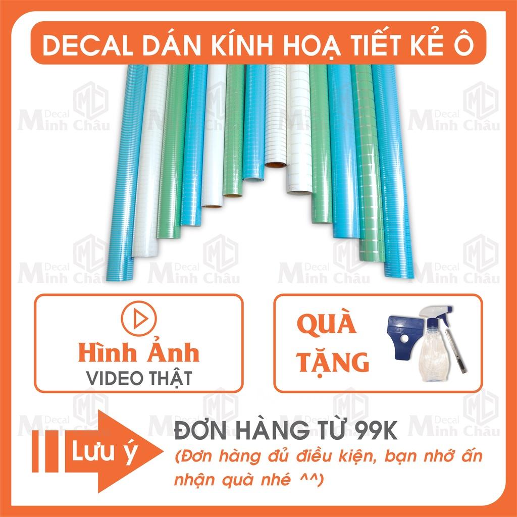 Mẫu Giấy Decal Dán Kính đẹp Mờ chống nhìn trộm chống nắng phòng ngủ, phòng khách văn phòng KT 90cm x50cm