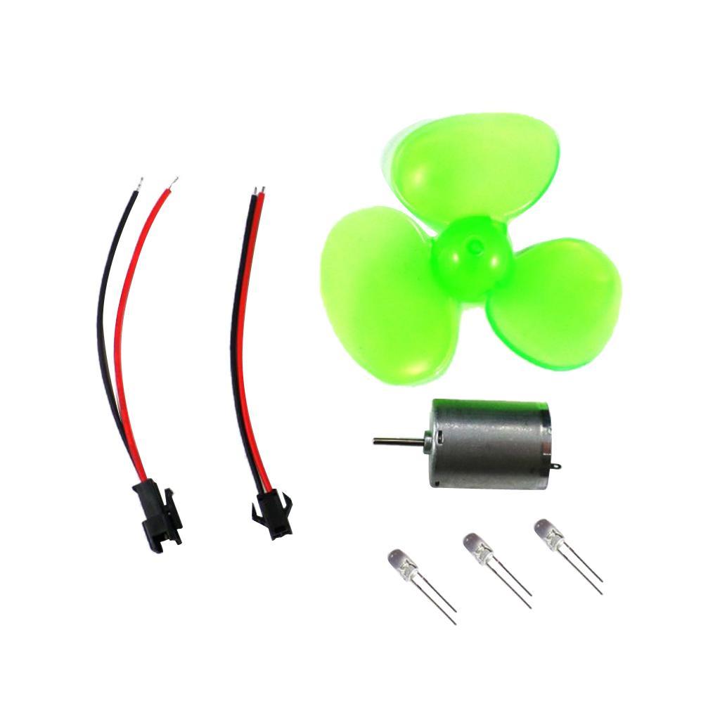 Turbines Small Wind  LED DIY Mini DC Motor  Set