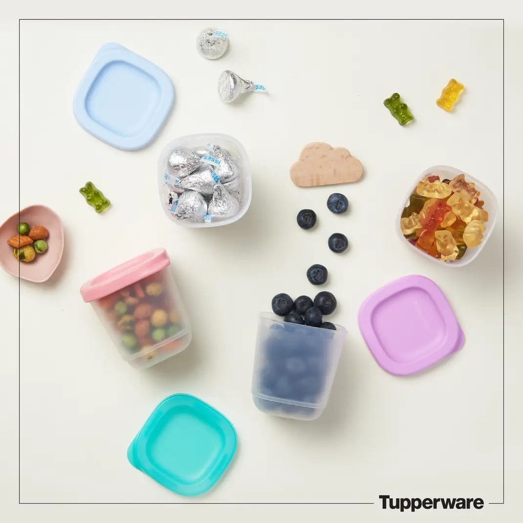 Bộ hộp Cubix Mini Square 110ml (4 hộp) - Tupperware