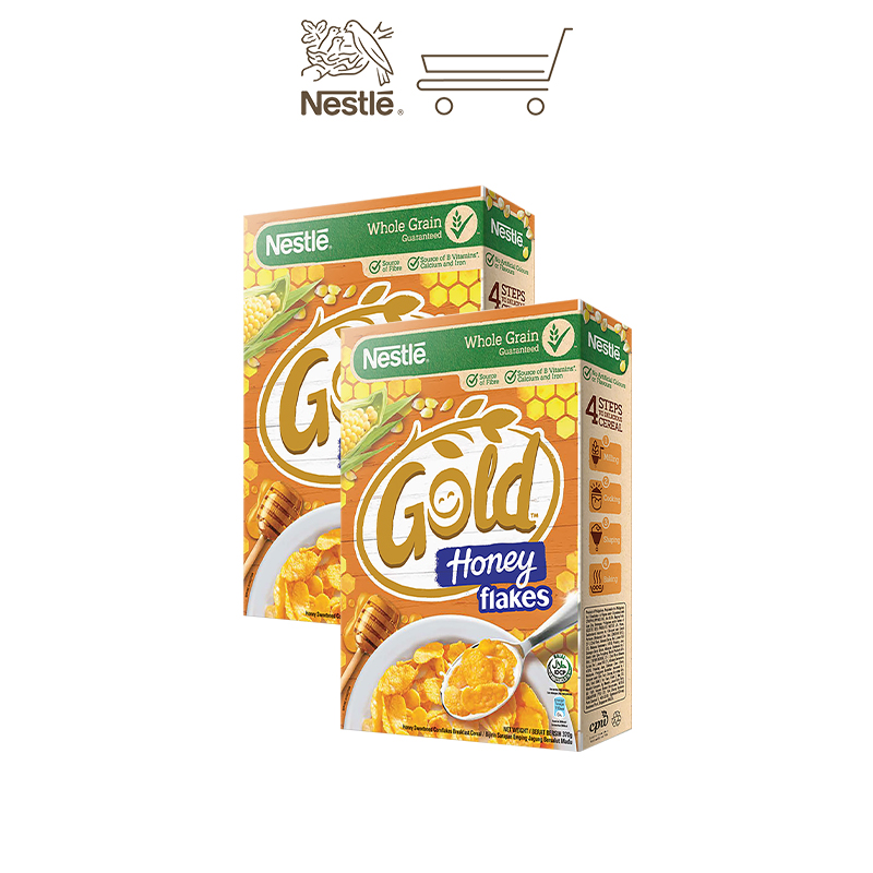 Combo 2 Hộp Ngũ cốc ăn sáng GOLD HONEY (Hộp 370g)