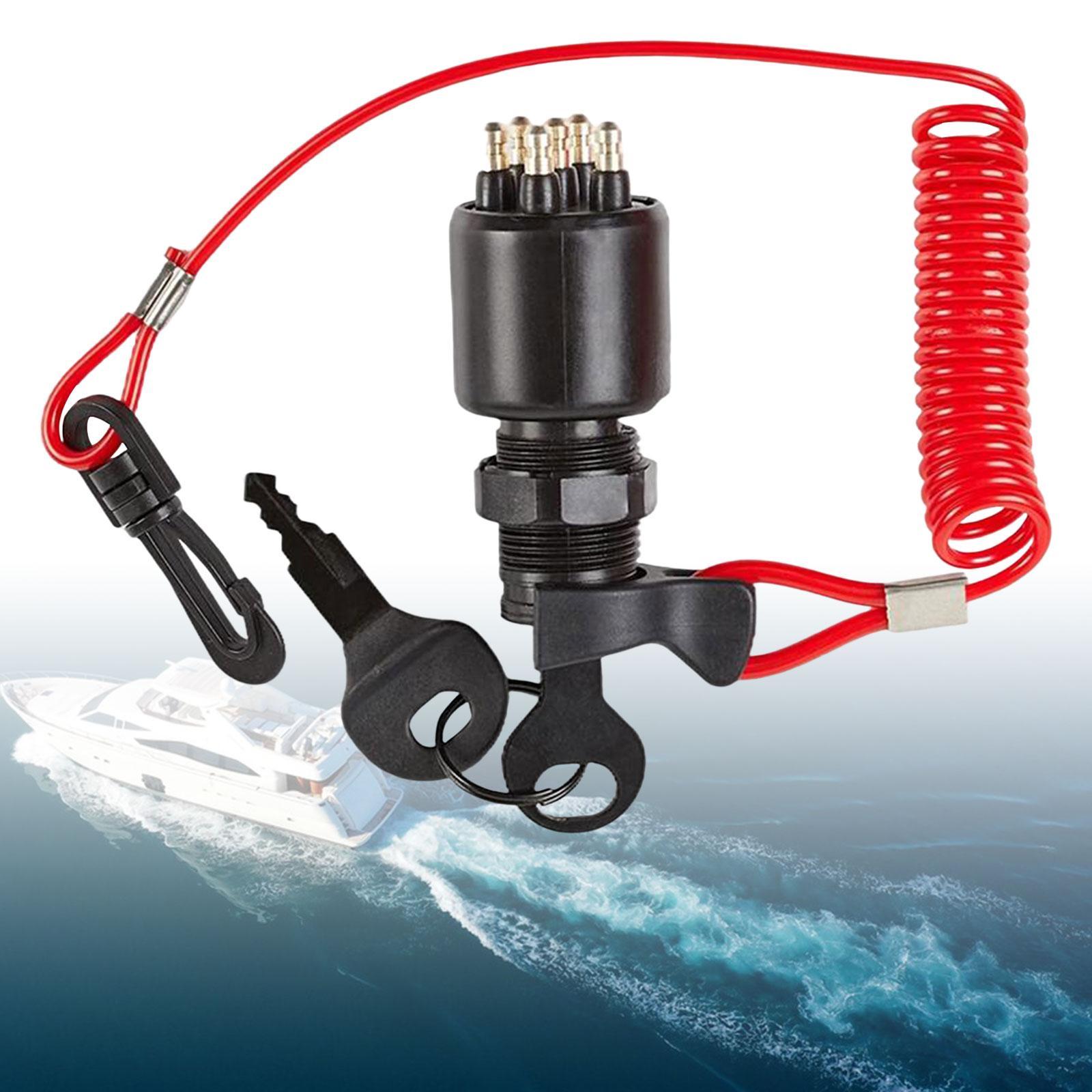 Ignition Key Switch 5005801 Replace Parts for Bombardier Outboard Motor