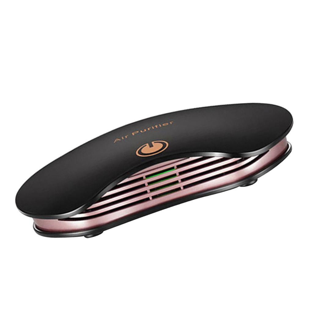Black Car Air Purifier, Portable & Quiet Air Cleaner, Eliminates Dust, Smoke, Mold, Germs, Odor Cleaner, for Car
