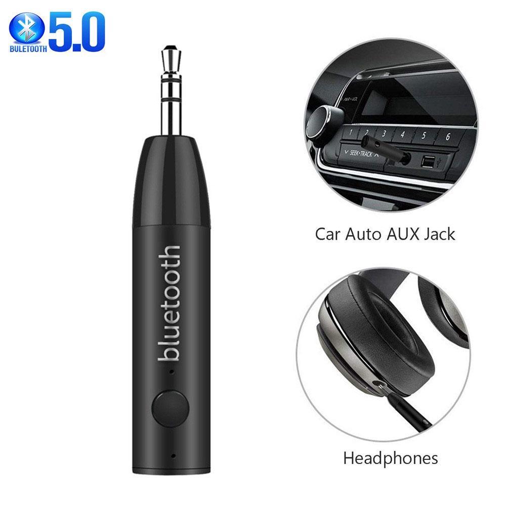 Bộ thu không dây USB Bluetooth 5.0 jack 3.5mm MALCOLM điều hợp âm thanh AUX trên ô tô