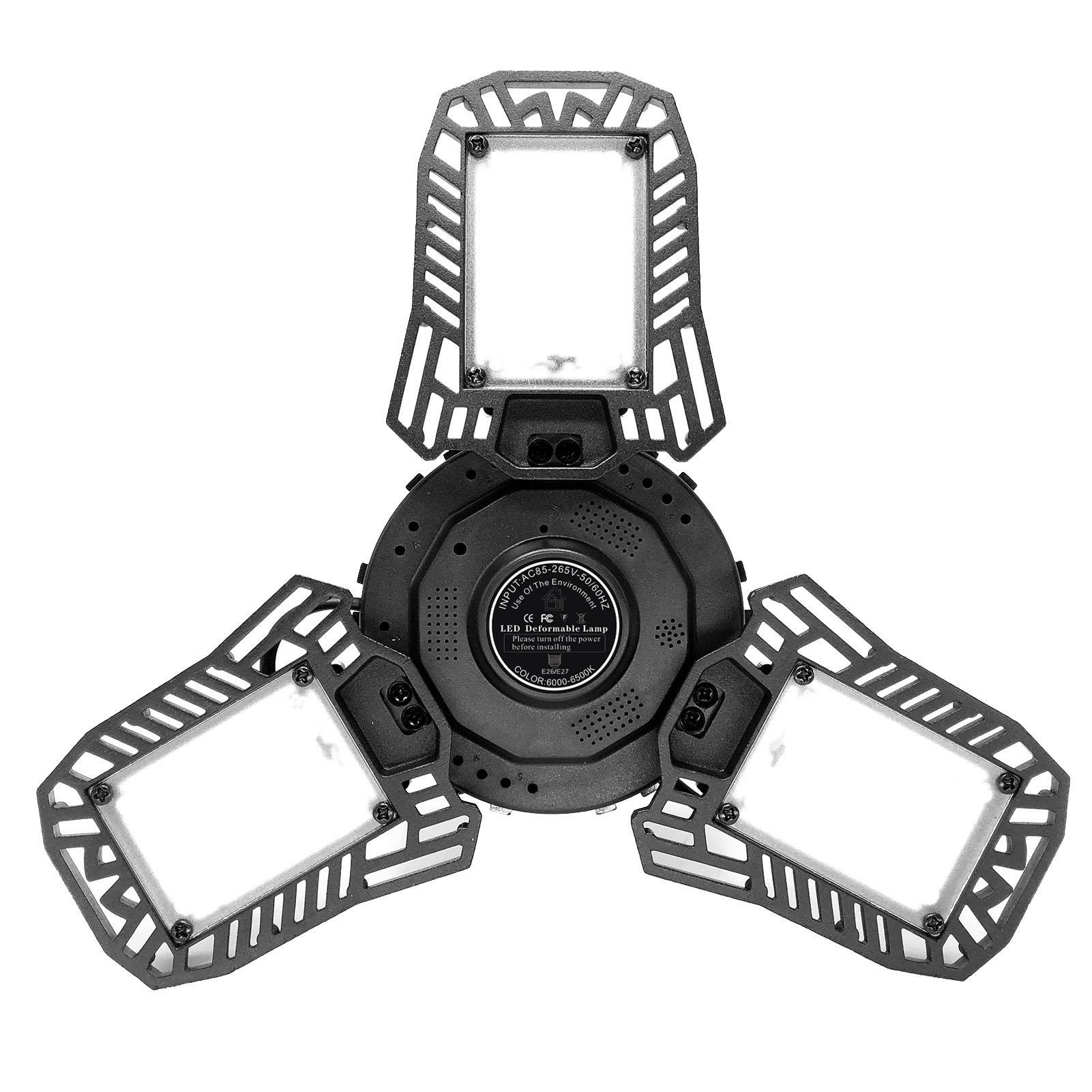 Bóng đèn trần nhà có bảng điều chỉnh cho nhà kho xưởng 80W