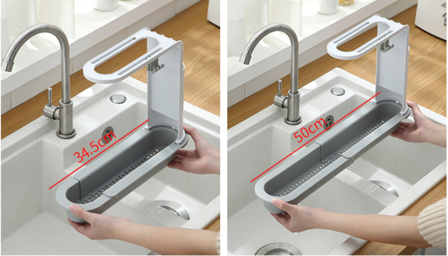 1 Kệ để chùi xoong, khăn ,nước rửa gác bồn rửa bát vừa mọi kích cỡ
