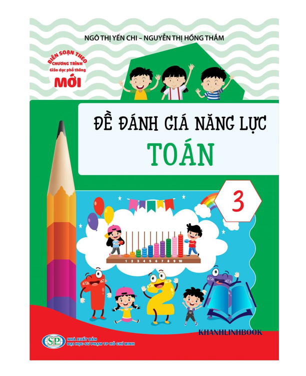 Sách - Đề đánh giá năng lực Toán 3 (KP)