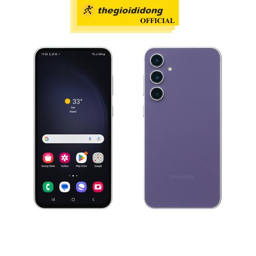 Điện thoại Samsung Galaxy S23 FE 5G 8GB/128GB Tím/Xám - Hàng Chính Hãng