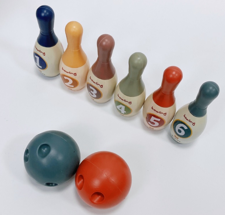 TRÒ CHƠI BOWLING CHO BÉ ( tặng móc khóa gỗ)