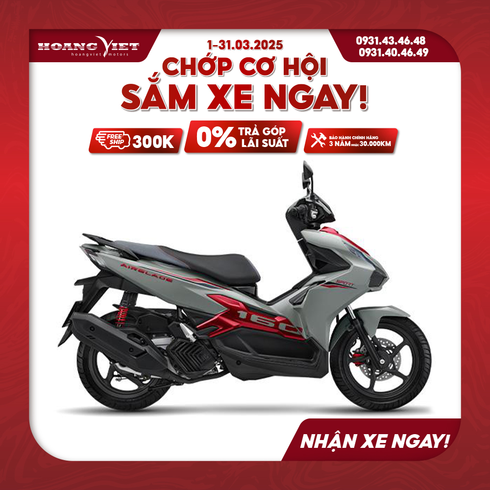 Xe máy Honda Air Blade 160cc 2025 - Phiên Bản Thể Thao