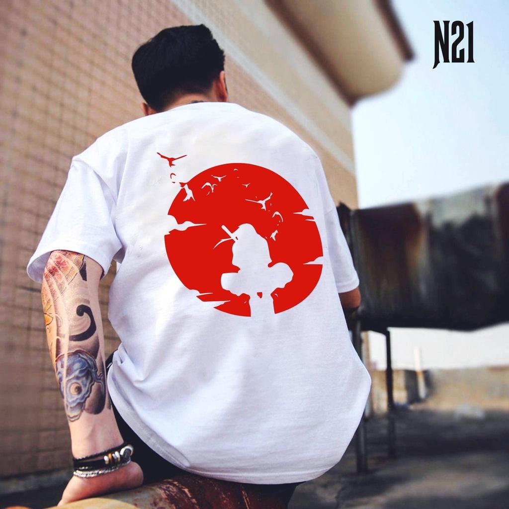 ÁO THUN UNISEX NAM NỮ naruto ánh trăng