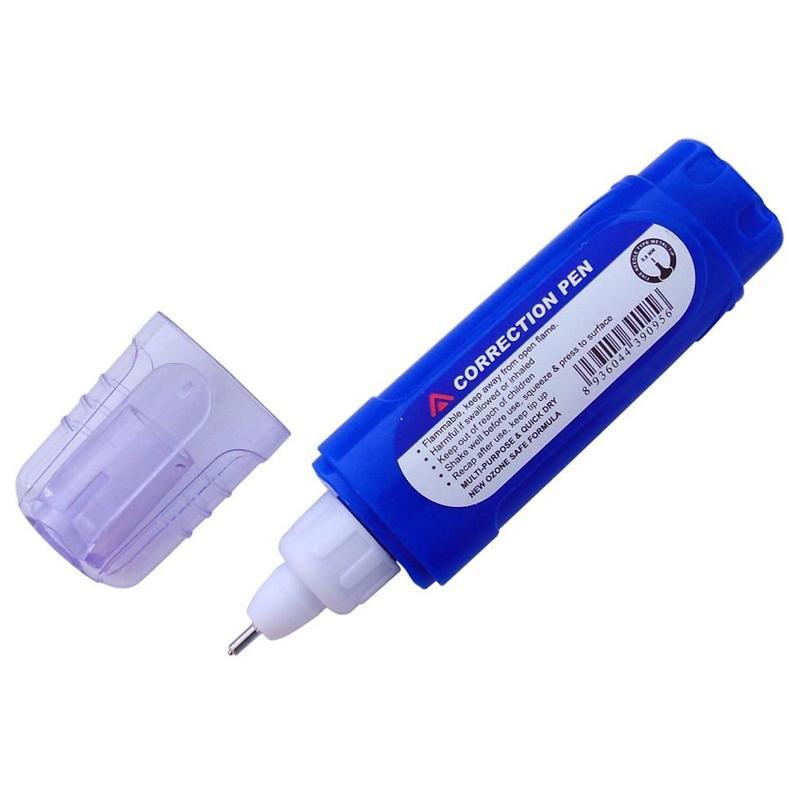 Bút Xóa Thân Dẹp 12 ml - Stacom CP101 - Xanh Dương