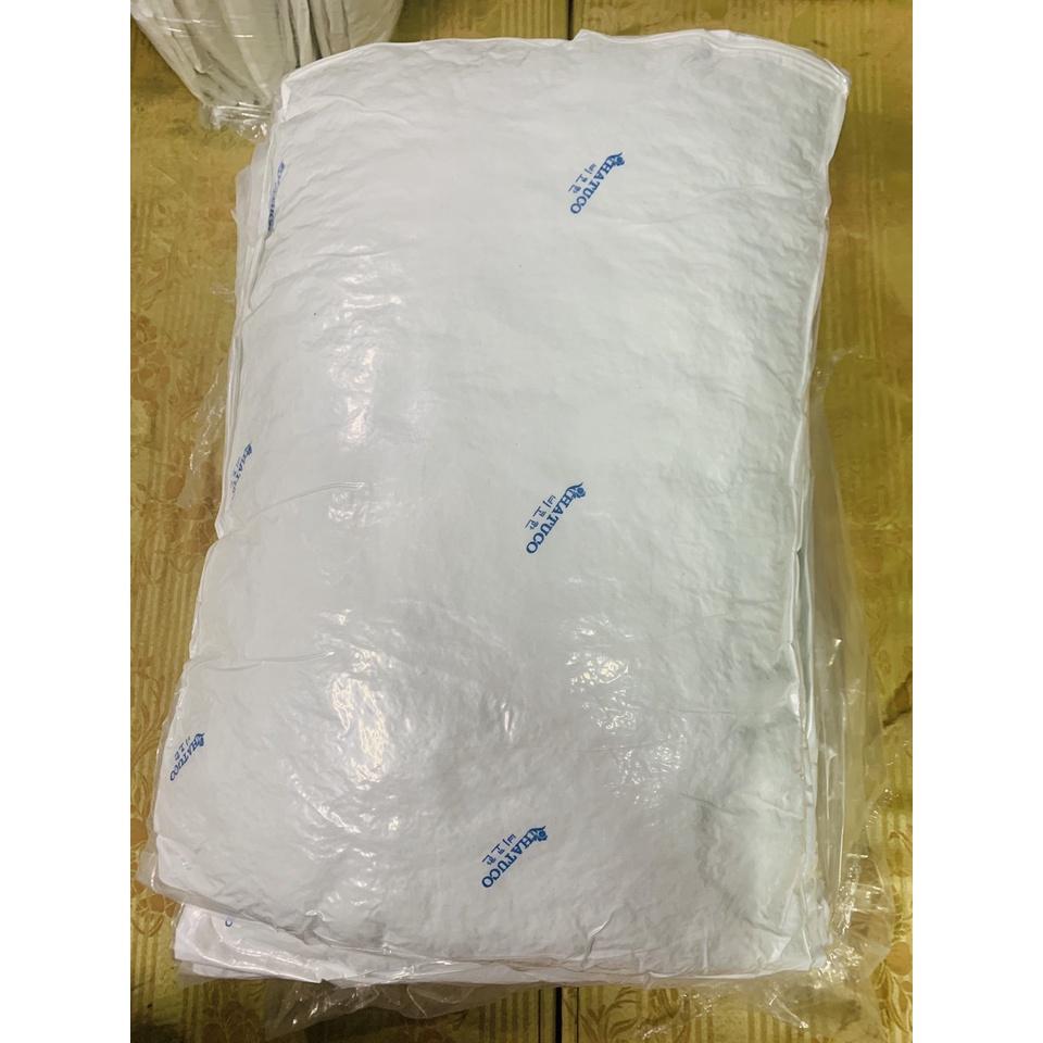 Ruột gối bông gòn ép hơi 40x60 cm có khóa kéo, lõi gối bông có thể thêm bớt bông tăng giảm độ cao