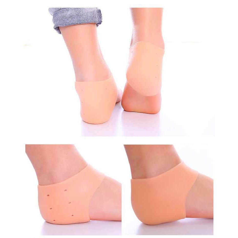 Combo 2 miếng lót gót chân cao su mềm cho nam và nữ ,bảo vệ gót chân ,cổ chân ,chống nứt gót , khi mang giày , thể thao ,thoáng khí