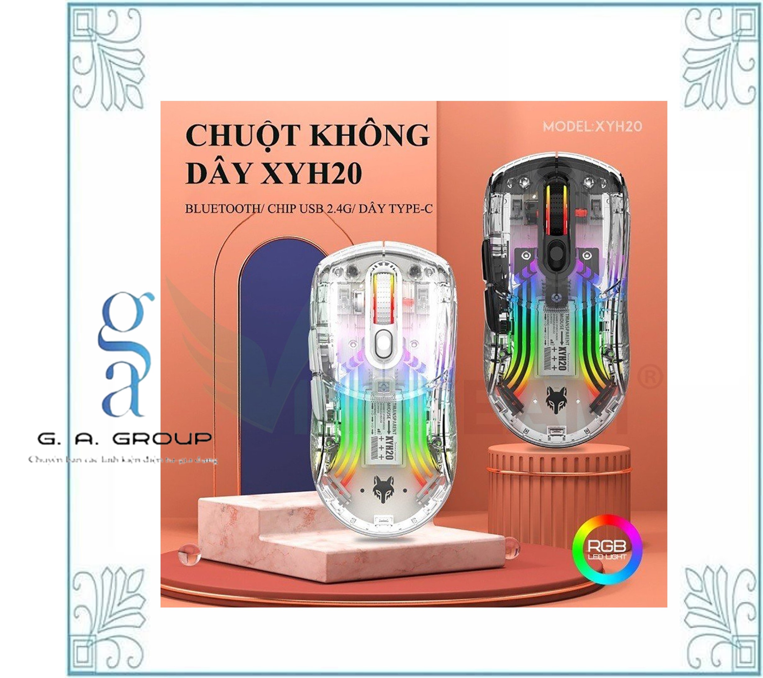 Chuột không dây XUNFOX XYH20
