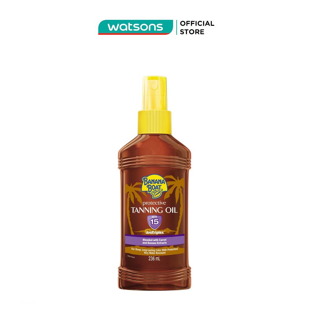 Dầu Phơi Nắng Bảo Vệ Da Banana Boat SPF15 236ml