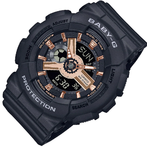 Đồng Hồ Casio Nữ Baby-G Dây Nhựa BA-110XRG