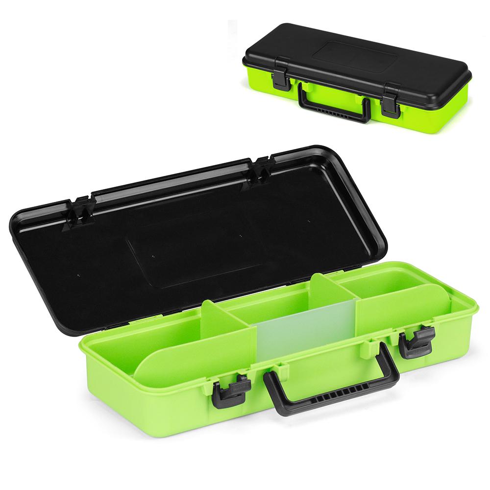 Hộp Đựng Mồi Câu 4 Ngăn Có Tay Cầm Không Thấm Nước Fishing Box Lure Case