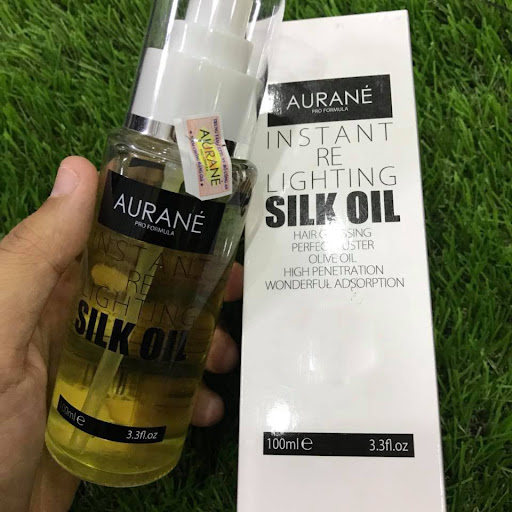 Serum tinh dầu bóng tóc Olive Instant Re Lighting Silk Oil Aurane 100ml